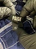 Paige 100% Viscose Plaid Blue Long Sleeve Button-Down Shirt Size XS - photo 7