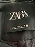 Zara Solid Black Jacket Size L - photo 6