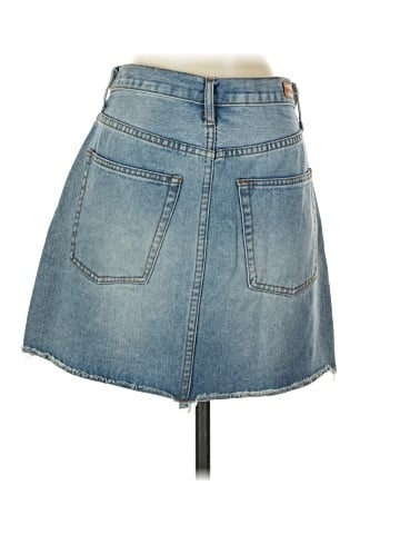 Umgee Denim Skirt (view 2)