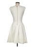 Bar III Solid Ivory Cocktail Dress Size M - photo 2