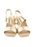 Paul Green Metallic Ivory Sandals Size UK 6 / US 8 - photo 2