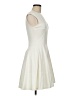 Bar III Solid Ivory Cocktail Dress Size M - photo 4