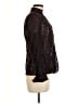 AKRIS 100% Polyester Burgundy Blazer Size 6 - photo 4