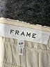FRAME 100% Viscose Ivory Short Sleeve Top Size S - photo 7
