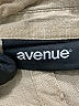 Avenue 100% Linen Tan Short Sleeve Blouse Size 14 - 16 Plus - photo 7