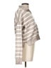 Nicole Miller New York Stripes Tan Pullover Sweater Size L - photo 4