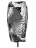 Thalia Sodi Graphic Silver Casual Skirt Size L - photo 2