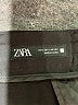 Zara Solid Black Dress Pants Size L - photo 7