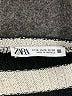 Zara Stripes Black Turtleneck Sweater Size M - photo 4