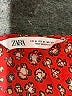 Zara Red 3/4 Sleeve Blouse Size M - photo 7