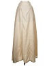 Shein Solid Ivory Tan Formal Skirt Size 2 - photo 1