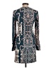 Nanette Lepore Paisley Teal Casual Dress Size 0 - photo 2