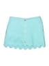 Lilly Pulitzer 100% Cotton Solid Teal Skort Size 0 - photo 1