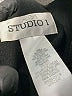 Studio 1 100% Polyester Solid Black Cocktail Dress Size 14W - photo 7