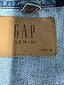 Gap 100% Cotton Blue Denim Jacket Size M - photo 6