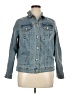 Ellos Blue Denim Jacket Size 16 - photo 1