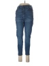 American Eagle Outfitters Solid Blue Jeans Size 10 - photo 1