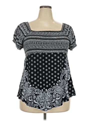 DressBarn Short Sleeve Top (view 1)