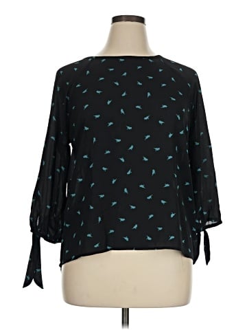 Papermoon 3/4 Sleeve Blouse (view 1)