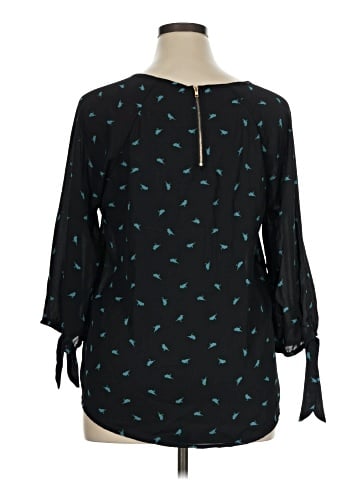 Papermoon 3/4 Sleeve Blouse (view 2)