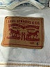 Levi's 100% Cotton Graphic White Denim Jacket Size S - photo 6