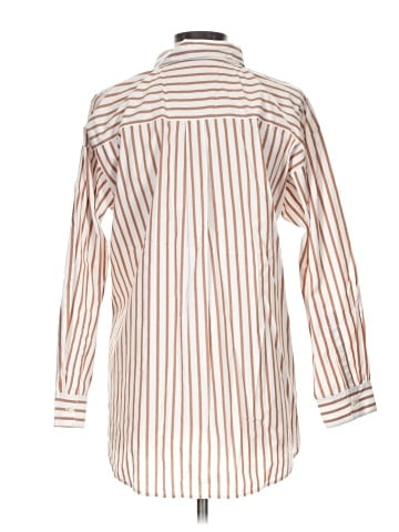 Ann Taylor LOFT Long Sleeve Button-Down Shirt (view 2)