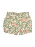 Unbranded 100% Rayon Floral Green Shorts Size 4 - photo 1