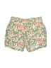 Unbranded 100% Rayon Floral Green Shorts Size 4 - photo 2