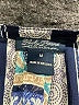 Lucky Brand 100% Polyester Paisley Gray 3/4 Sleeve Blouse Size M - photo 7