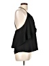 Active 100% Polyester Black Sleeveless Blouse Size L - photo 4