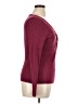 White House Black Market Burgundy Pullover Sweater Size XL - photo 4