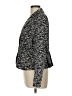 Sandro Studio 100% Polyester Animal Print Black Blazer Size L - photo 5