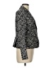 Sandro Studio 100% Polyester Animal Print Black Blazer Size L - photo 4