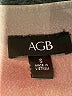 AGB 100% Polyester Tan Short Sleeve Blouse Size S - photo 7