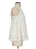 Wolven 100% Cotton White Sleeveless Blouse Size XXS - photo 4