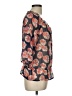 Old Navy 100% Polyester Black 3/4 Sleeve Blouse Size L - photo 4