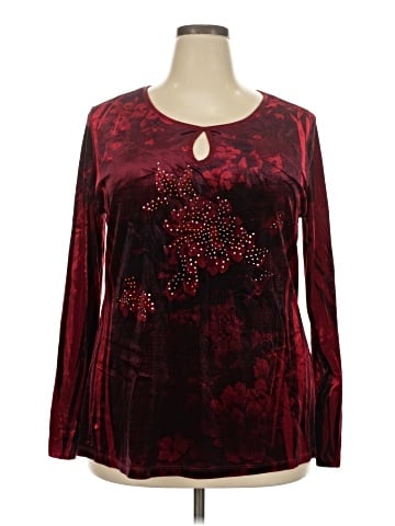 Susan Lawrence Long Sleeve Blouse (view 1)