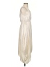 BCBGMAXAZRIA 100% Polyester Solid Ivory Casual Dress Size S - photo 4
