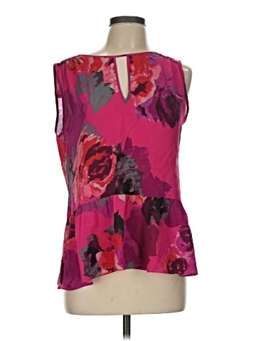 Trina Turk Sleeveless Silk Top (view 1)