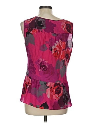 Trina Turk Sleeveless Silk Top (view 2)