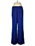Chico's 100% Polyester Color Block Blue Track Pants Size M - photo 2