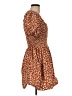 1.State 100% Cotton Hearts Brown Casual Dress Size M - photo 4