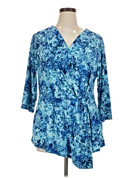 Ny Collection 3/4 Sleeve Blouse