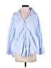 Zara Blue Long Sleeve Blouse Size S - photo 1
