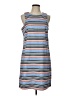 Jade Stripes Blue Casual Dress Size L - photo 1