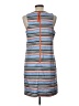 Jade Stripes Blue Casual Dress Size L - photo 2