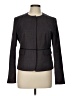 BOSS by HUGO BOSS Print Gray Blazer Size 10 - photo 1