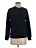 Time and Tru Solid Black Sweatshirt Size S - photo 1