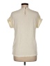 Cable & Gauge 100% Polyester Ivory Short Sleeve Blouse Size M - photo 2