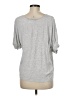 Ann Taylor LOFT Gray Short Sleeve Top Size M - photo 2